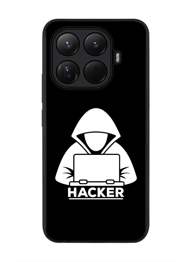 For Xiaomi 15T Pro Case,Slim fit Camera Protection, Shockproof Thin Phone cover  - Hacker